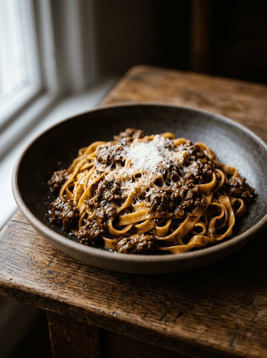 Tagliatelle al Ragù
